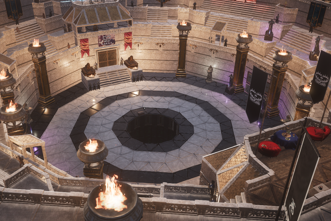 Arena von oben