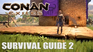 CONAN EXILES ★ Survival Guide 2 | Kristal finden | Stahlbarren | Ziegel uvm. [Deutsch | German]